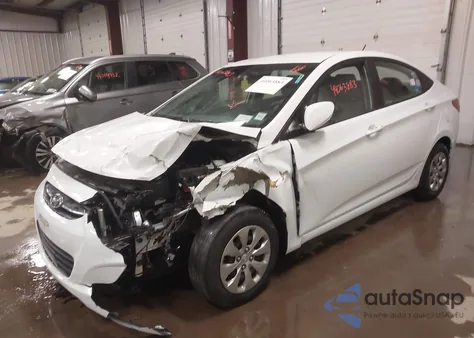 2017 Hyundai Accent Se from USA, damaged, VIN KMHCT4AE2HU289131